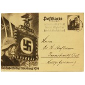 Cartolina postale. Reichsparteitag Nürnberg 1934